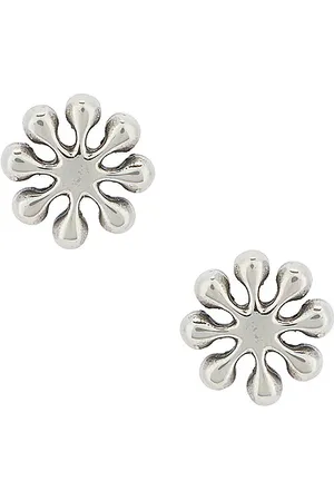 Maple Pendiente orbit en color plateado metálico talla all en - Metallic Silver. Talla all.