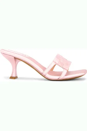 Jeffrey Campbell Sandalia satin shell en color rosado talla 10 en - Pink. Talla 10 (también en 8.5).