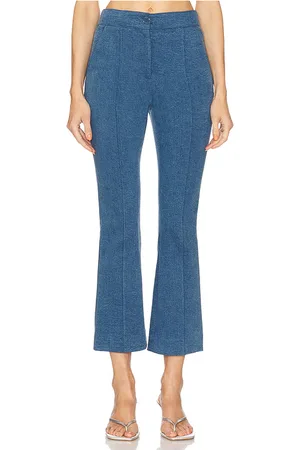 VERONICA BEARD Pantalón kimra en color azul talla 10 en - Blue. Talla 10 (también en 12, 4, 6, 8).