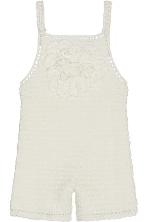 Cult Gaia Kids shah romper en color ivory talla 2 en - Ivory. Talla 2 (también en 4, 6).