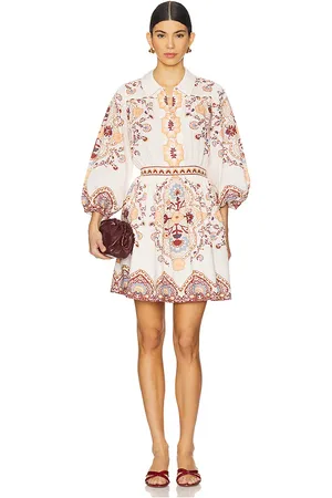 Cleobella Minivestido leigh en color ivory talla M en - Ivory. Talla M (también en S, XL, XS).
