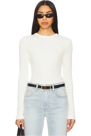Citizens of Humanity Camiseta cuello redondo pilar en color blanco talla L en - White. Talla L (también en M, S, XL, XS)