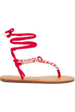 Schutz Sandalia claire en color rojo talla 10 en - Red. Talla 10 (también en 6, 6.5, 7, 7.5, 8, 8.5, 9, 9.5).