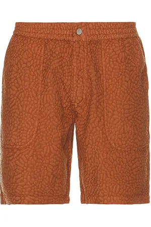 Oas Terracotta turleo nico shorts en color óxido talla L en - Rust. Talla L (también en M, S).