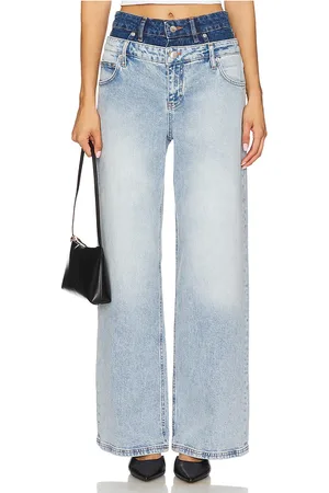 Simkhai Jeans con doble cinturilla. kove en color azul talla 24 en - Blue. Talla 24 (también en 25, 30).