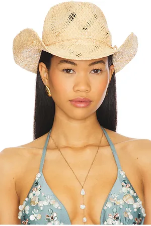 Lack of Color Sombrero sundance cowboy en color neutral talla 55 en - Neutral. Talla 55 (también en 57, 59).