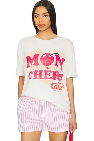 The Laundry Room Camiseta tamaño grande mon cheri en color blanco talla L en - White. Talla L (también en M, S, XL, XS).