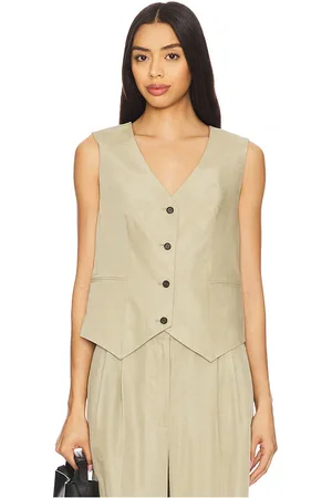 AllSaints Top chaleco averie en color verde salvia talla 0 en - Sage. Talla 0 (también en 10, 2, 4, 6, 8).