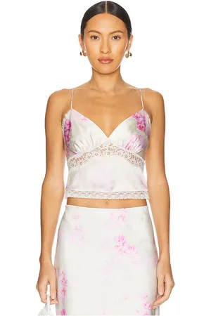 LOVESHACKFANCY Camisola spritely en color ivory talla 0 en - Ivory. Talla 0 (también en 10, 2, 4, 6, 8).