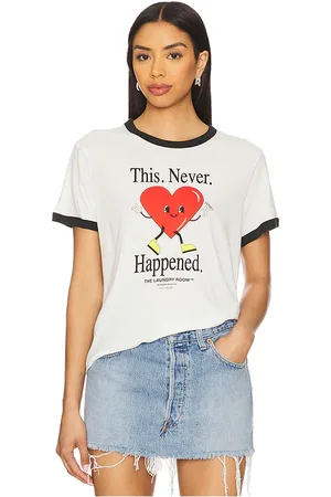The Laundry Room Camiseta this never happened en color blanco talla L en - White. Talla L (también en M, S, XL, XS).