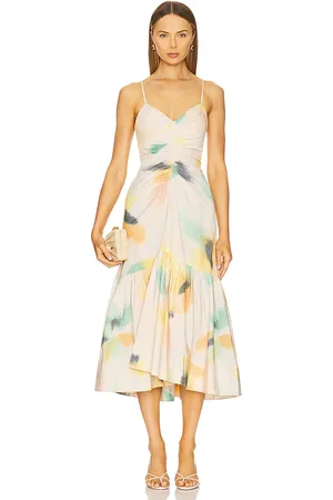 A.L.C. Vestido lindsey en color durazno talla 0 en - Peach. Talla 0 (también en 10, 12, 6).