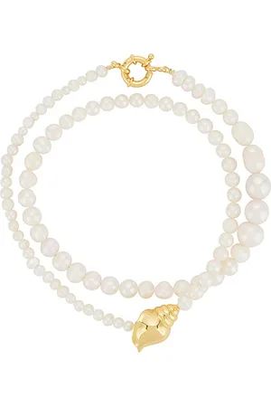 Timeless Pearly Collar shelly en color blanco talla all en - White. Talla all.
