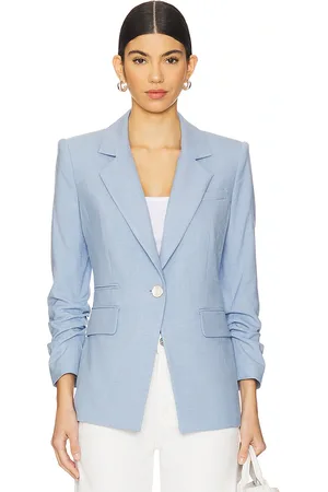 VERONICA BEARD Chaqueta battista dickey en color azul talla 10 en - Blue. Talla 10 (también en 2, 4, 6, 8).