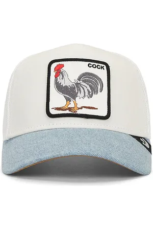 Goorin Bros. Gorra de camionero rooster fan institution ball club en color talla all en - White. Talla all.