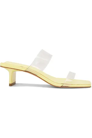 Schutz Sandalia ariella tab mid en color amarillo talla 10 en - Yellow. Talla 10 (también en 6, 6.5, 7, 7.5, 8, 8.5, 9, 9.5).