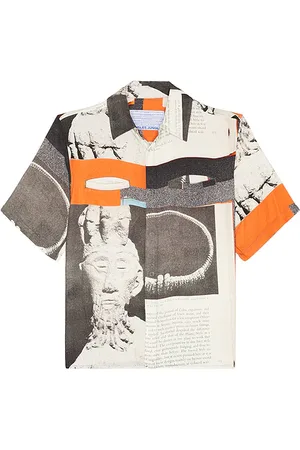 JUNGLES Camisa prehistoric en color gris talla M en - Grey. Talla M (también en XL/1X).