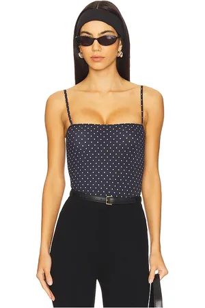 Commando Body blusa classic print straight en color negro, blanco talla L/XL en - Black,White. Talla L/XL (también en
