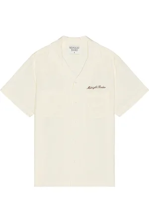 Midnight Camisa en color crema talla L en - Cream. Talla L (también en M, S, XL/1X).