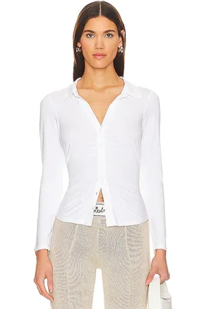 Sanctuary Camisa de botones dream girl en color talla L en - White. Talla L (también en M, S, XL, XS, XXL).