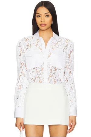 Generation Love Camisa encaje anisa en color talla L en - White. Talla L (también en M, S, XL, XS).