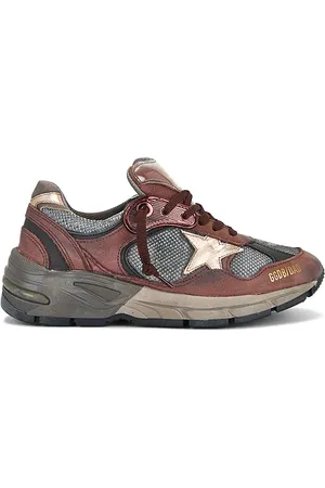 Golden Goose Zapatilla deportiva running dad en color burgundy talla 35 en Brown Gray & Rame - Burgundy. Talla 35 (también en 36, 37, 3