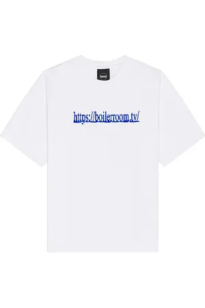 BOILER ROOM Camiseta en color talla L en - White. Talla L (también en M, S, XL/1X).