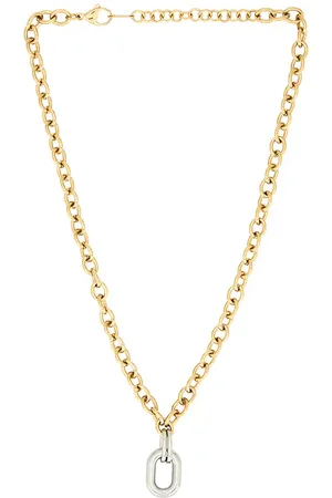 8 Other Reasons Collar colgante palmer en color oro metálico talla all en - Metallic Gold. Talla all.