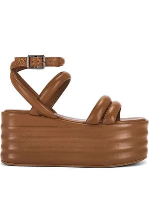 Free People Sandalias de plataforma iris en color marrón talla 10 en - Brown. Talla 10 (también en 6, 6.5, 7, 7.5, 8