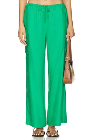 Beach Riot Pantalón amara en color verde talla L en - Green. Talla L (también en M, S, XL, XS).