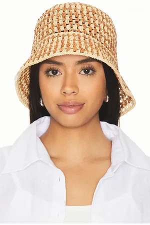 Loeffler Randall Sombrero jocelyn en color marrón talla all en - Brown. Talla all.