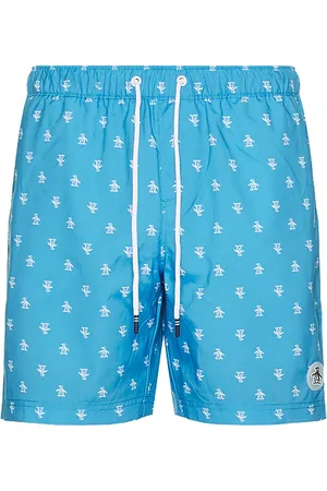 Original Penguin Bañador tipo short en color azul talla L en - Blue. Talla L (también en M, S, XL/1X).