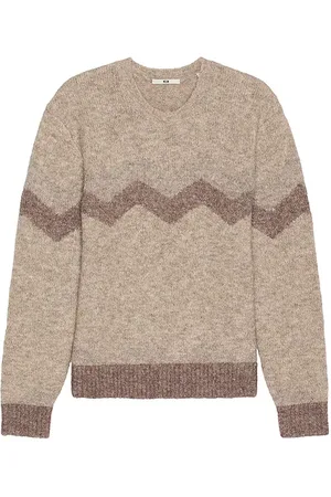 NEUW Jersey cuello redondo zig zag en color gris talla L en - Grey. Talla L (también en M, S, XL/1X).