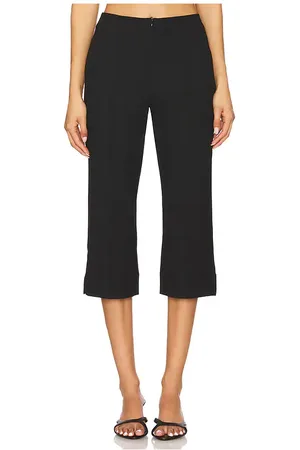 Samsøe Samsøe Pantalón con trabilla sacorla en color talla M en - Black. Talla M (también en S, XL, XS).