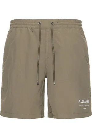AllSaints Underground swim short en color marrón talla L en - Brown. Talla L (también en XL/1X).