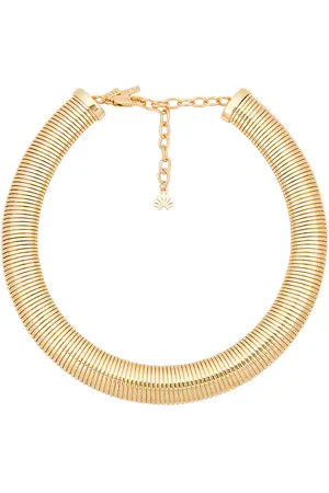 Lele Sadoughi Collar en color oro metálico talla all en - Metallic Gold. Talla all.