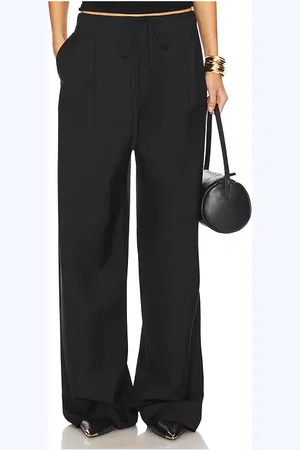 Rohe Pantalones holgados con cinturilla elástica. en color talla 36/4 en - Black. Talla 36/4 (también en 38/6).