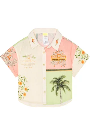 Agua Bendita Kids clarabelle été top en color cream,green talla 2 en - Cream,Green. Talla 2 (también en 4).