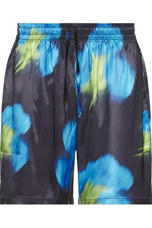 FLÂNEUR Blurred flower shorts en color talla L en - Black. Talla L (también en M, XL/1X).