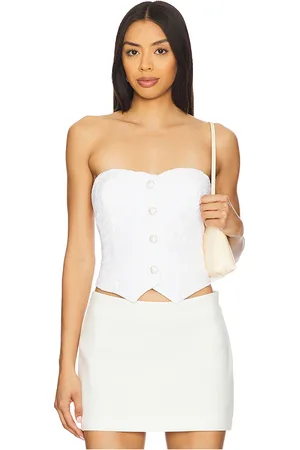 Generation Love Arianna lace vestier en color talla L en - White. Talla L (también en M, S, XL, XS).