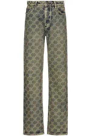 Daily paper Shield laser washed jeans en color talla L en - Blue. Talla L (también en S, XL/1X).