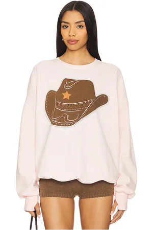 The Laundry Room Sudadera rhinestone en color rosado talla L en - Pink. Talla L (también en M, S, XL, XS).
