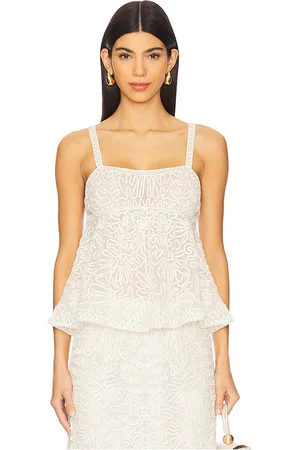 ULLA JOHNSON Corinne top en color talla 0 en - . Talla 0 (también en 12, 6, 8).