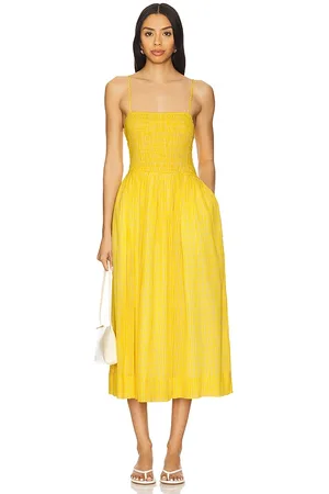 Ciao Lucia Vestido mael en color amarillo talla L en - Yellow. Talla L (también en M, S, XL, XS).