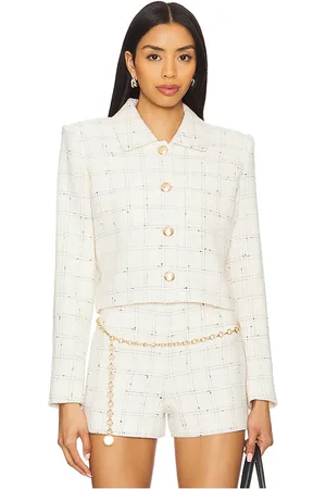 Generation Love Chaqueta patricia en color ivory talla L en - Ivory. Talla L (también en M, S, XL, XS).