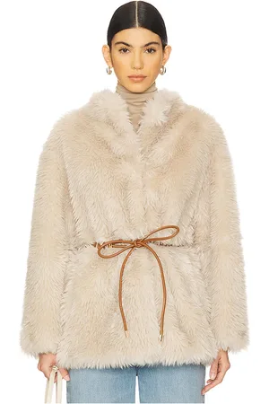 heartLoom Abrigo evaline en color beige talla M en - Beige. Talla M (también en S, XS).