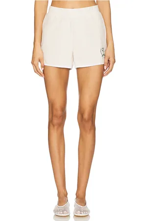 Barefoot Dreams Cozyterry short en color crema talla L en - Cream. Talla L (también en M, S, XL, XS).