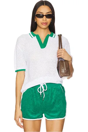 Beach Riot Giana top en color blanco talla L en - White. Talla L (también en M, S, XS).