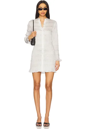 AllSaints Minivestido meg en color talla 0 en - White. Talla 0 (también en 10, 2, 4, 6, 8).
