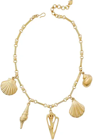 Brinker & Eliza Collar con adornos la mer en color oro metálico talla all en - Metallic Gold. Talla all.