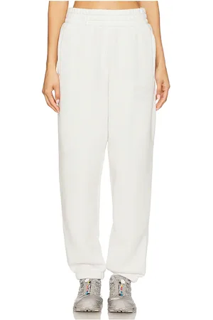 Alexander Wang Pantalón deportivo gráfico en color blanco talla M en - White. Talla M (también en S, XS).